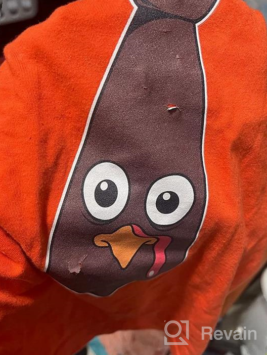 img 1 attached to TeeStars Little Turkey Thanksgiving T-Shirt for Boys - Clothing, Tops, Tees, and Shirts review by Gregory Flynt