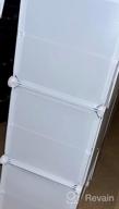 img 1 attached to 8-Tier Shoe Rack Organizer: 32 Pair Capacity For Closet, Entryway, Bedroom & Hallway - White review by Garon Tafolla