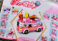 img 1 attached to 553 Piece PANLOS Building Toys Ice Cream Truck Set - STEM Learning Bricks For Girls Age 6-12, Birthday Gifts For Kids & Children review by Billy Dotie