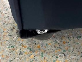 img 6 attached to Набор чемоданов Merax из 3 предметов с мягкими стенками и замком TSA, расширяемый чемодан Spinner Wheel