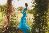 img 1 attached to Gorgeous Off Shoulder Mermaid Gown For Maternity Photo Shoot | ZIUMUDY review by Shane Mack