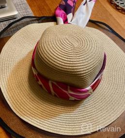 img 7 attached to Стильные и защитные: женские складные гибкие шляпы от солнца с UPF 50+ для пляжа и путешествий