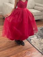 img 1 attached to Stunning Sleeveless Embroidered Princess Dresses For Girls: NNJXD'S Prom Ball Gown Collection review by Ashlee Washington
