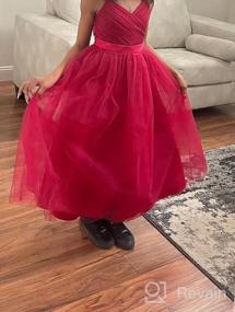 img 7 attached to Stunning Sleeveless Embroidered Princess Dresses For Girls: NNJXD'S Prom Ball Gown Collection
