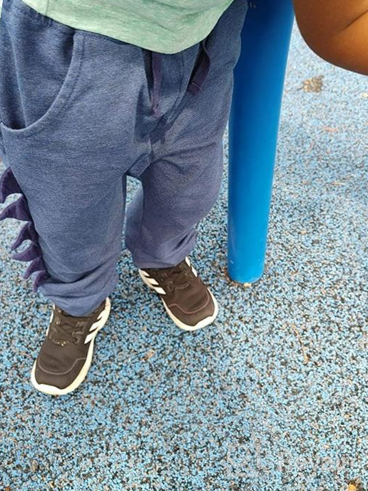 img 1 attached to HILEELANG Toddler Boy Sweatpants - 2-Pack Kids Sport Jogger Cotton Casual Active Playwear Sweats Pants review by Jody Kashani