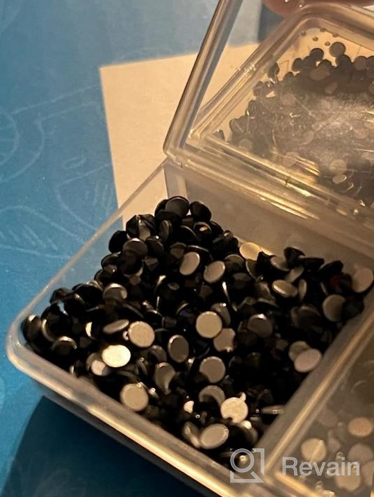 img 1 attached to Get Crafty With 7200Pcs Blue Rhinestones From Beadsland - Perfect For Nails, Jewelry, And More! review by Erica Green