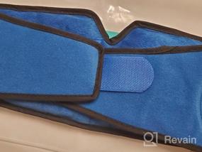img 8 attached to Blue Hilph Head Ice Pack: Reusable Migraine Relief Mask For Headaches, Puffy Eyes, Chemo Surgery & Sinus Stress!
