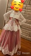 img 1 attached to Vintage Princess Sleeve Dresses for Girls' Clothing - Sittingley Dresses review by Brandon Hunter