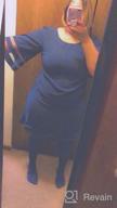 img 1 attached to Chic And Comfy: LookbookStore Women'S Mesh Panel Tunic Dress With Bell Sleeves review by Sade Tucker