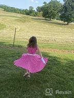 img 1 attached to Chic and Timeless: BlackButterfly Audrey Vintage Polka Girls' Dresses Collection review by Breanna Johnson
