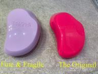 img 1 attached to TANGLE TEEZER massage brush The Original, for detangling hair, 11 cm review by Barbara Lenard ᠌