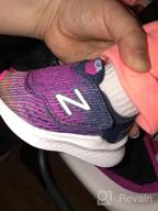 img 1 attached to Step into Style with New Balance Running Champagne Metallic Girls' Shoes and Athletic review by Stacy Steckler