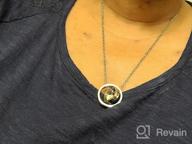 img 1 attached to 🔒 XIUDA Locket Cremation Urn Necklace - Eternal Remembrance for Dad, Mom, Grandma & Grandpa review by Dred Swindler