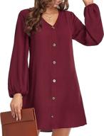 👗 burgundy sleeve dresses for women by goory: elegant clothing selection at dresses логотип