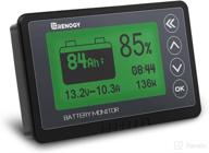 🔋 renogy 500a battery monitor - shunt included, programmable high/low voltage alarm, wide 10v-120v range, up to 500a, 20ft shielded cable, compatible with 12v lithium sealed/gel/flooded batteries logo