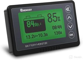 img 4 attached to 🔋 Renogy 500A Battery Monitor - Shunt Included, Programmable High/Low Voltage Alarm, Wide 10V-120V Range, Up to 500A, 20ft Shielded Cable, Compatible with 12V Lithium Sealed/Gel/Flooded Batteries