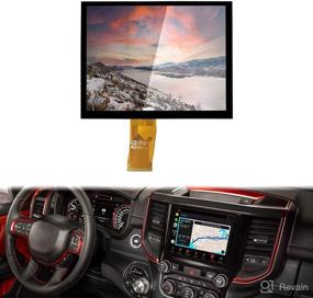 img 4 attached to Navigation Digitizer Uconnect Chrysler 2018 2020