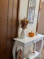 img 1 attached to Espresso ChooChoo Narrow Console Table With Drawer For Entryway review by Shawn Mortensen