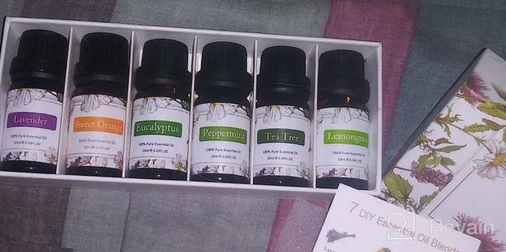 img 1 attached to Top 12 Essential Oils Set - Eucalyptus, Tea Tree, Peppermint, Rosemary, Sweet Orange, Frankincense, Cinnamon Cassia, Lavender, Lemongrass, Bergamot, Ylang Ylang, Lemon - By ASAKUKI review by Stephen Vasquez