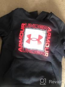 img 4 attached to Мальчики Under Armour Rival Fleece Худи - модные худи и толстовки