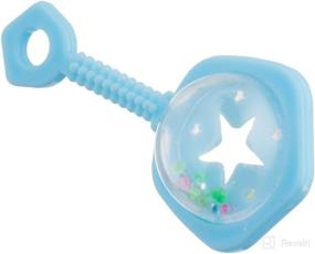 img 2 attached to Plastic Rattle Shower Favor Charms Baby & Toddler Toys in Rattles & Plush Rings