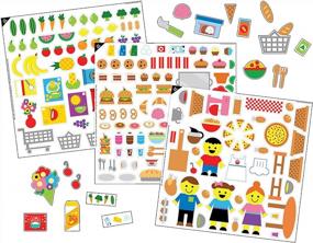 img 1 attached to Игровой набор Colorforms Picture Play Set - Market