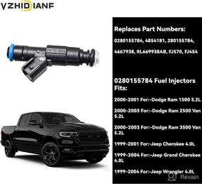 img 3 attached to YZHIDIANF 0280155784 Fuel Injectors 1999 2004