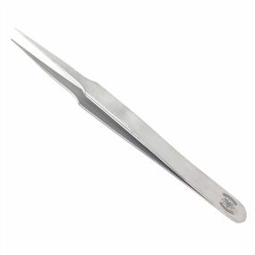 img 2 attached to High-Precision Stainless Steel Tweezers/Forceps With Fine Straight Tapered Point (4.75 In.) From Scientific Labwares