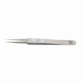 img 1 attached to High-Precision Stainless Steel Tweezers/Forceps With Fine Straight Tapered Point (4.75 In.) From Scientific Labwares