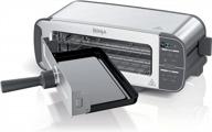 get twice the functionality with the ninja st100 foodi flip toaster: compact toaster oven and snack maker in one logo