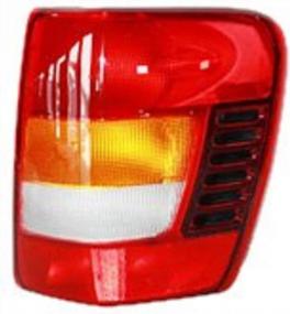 img 1 attached to 🚗 Jeep Grand Cherokee Passenger Side Tail Light Assembly - TYC 11-5275-90 Replacement