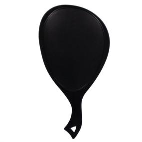 img 1 attached to 🖤 Zadro Teardrop Mirror Large Black – Chic and Functional Vanity Mirror
