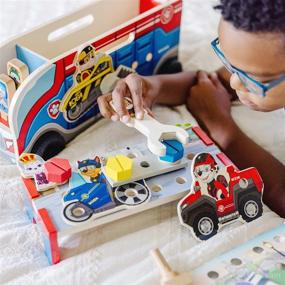 img 3 attached to 🐾 Melissa &amp; Doug PAW Patrol Match &amp; Build in Mission Cruiser