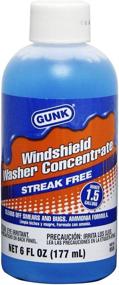 img 1 attached to Gunk M506-24PK Concentrated Windshield Washer Solvent with Ammonia - 6 oz, (Case of 24): Superior Cleaning Power for Crystal Clear Windshields