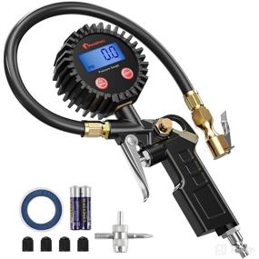 img 4 attached to AWELTEC Digital Tire Inflator With Pressure Gauge