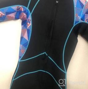 img 6 attached to Stay Safe And Stylish With CtriLady Women'S Neoprene Full Dive Wetsuit - Perfect For Swimming, Kayaking, Surfing And More!