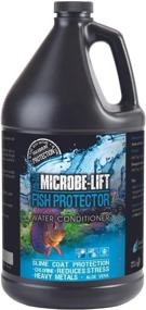 img 1 attached to 🐟 128oz MICROBE-LIFT Aquatic Stress Coat and Fish Protector - Ensures Tap Water Safety, Provides Multi-layered Fish Protection