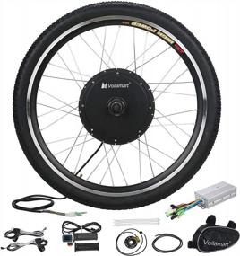 img 4 attached to 26" Electric Bicycle Conversion Kit With 48V 1000W Hub Motor And Intelligent Controller, PAS System For Road Bike By Voilamart