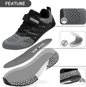 img 2 attached to Breathable And Anti-Slip Athletic Shoes For Boys - VITIKE Kids Sneakers