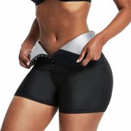 feelingirl sauna shorts for women waist trainer leggings 2"/3"/9" high waist compression workout tummy control body shaper logo