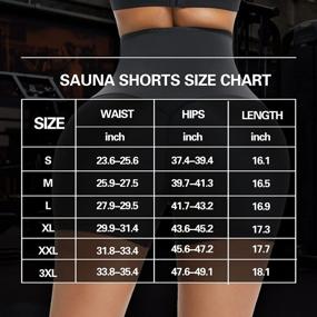 img 1 attached to FeelinGirl Sauna Shorts For Women Waist Trainer Leggings 2"/3"/9" High Waist Compression Workout Tummy Control Body Shaper