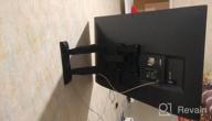 img 2 attached to Swivel Arm for TV 32"-65" ONKRON M4, black review by Hayden Hanson ᠌