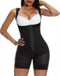 shaperx women's colombian fajas body shaper with tummy control, butt lifting and thigh slimming shorts logo