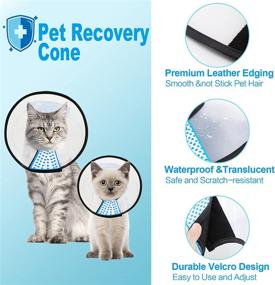 img 2 attached to Super Cat Cone Adjustable Large (Neck Size: 9.0-10.6 inches)