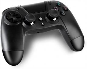 img 3 attached to Experience Ultimate Gaming Comfort With Wireless Gamepad Controller For PS4/Playstation 3/PC (X-Input)