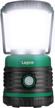 camping lantern with 1500lm led, 4 light modes, waterproof, battery powered, ideal for hurricane, emergency, survival kit, outages, fishing, hiking - lepro lantern logo