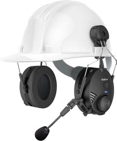 img 2 attached to 🎧 Sena Tufftalk-01: The Ultimate Black Earmuff Bluetooth Communication and Intercom Headset Solution