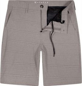 img 4 attached to Premium Hybrid Quick Dry Board Shorts/Walk Short For Men - Size 30-44 By Visive