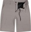 premium hybrid quick dry board shorts/walk short for men - size 30-44 by visive logo