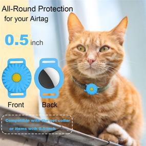 img 3 attached to Airtag Collar Holder Within Protector Cats and Collars, Harnesses & Leashes